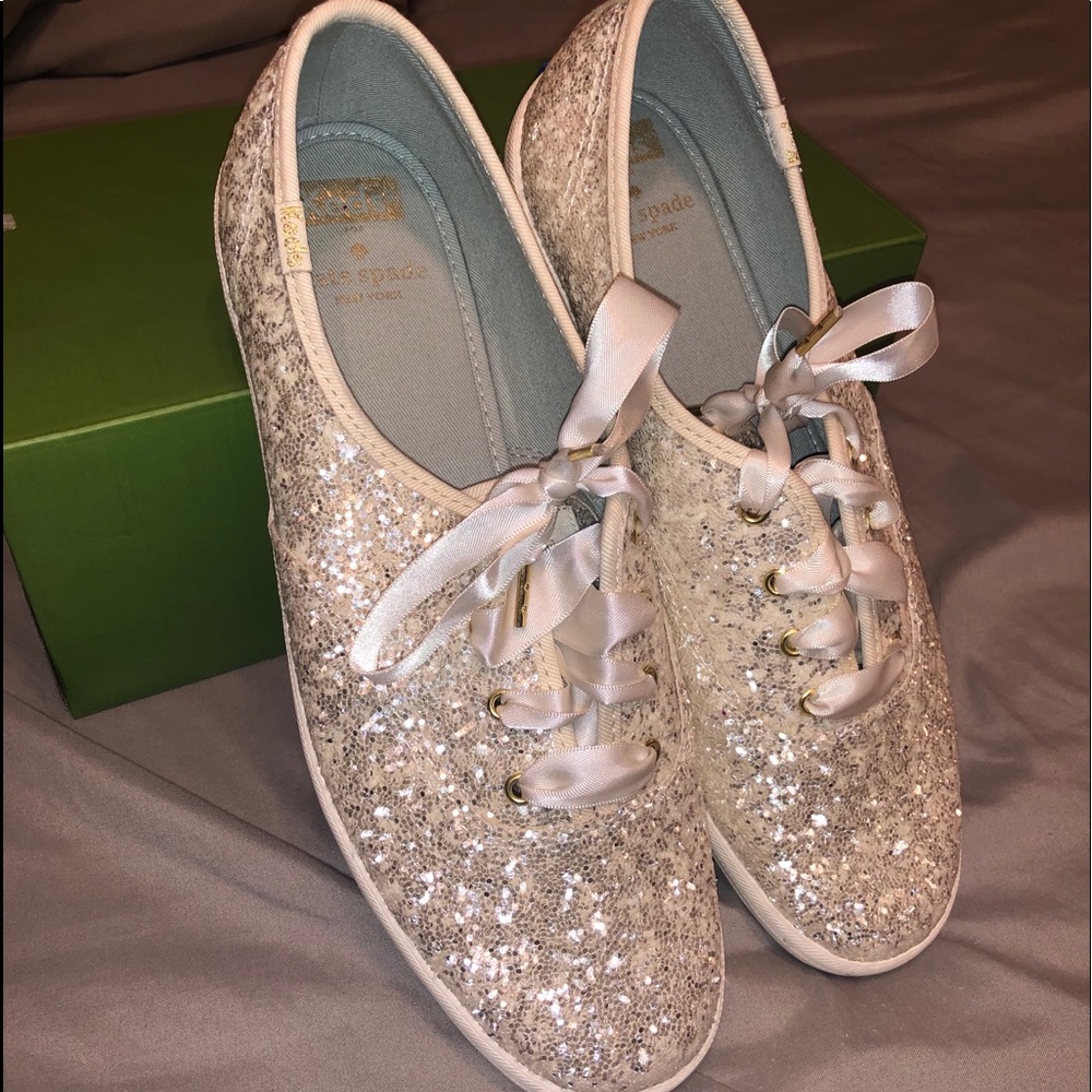 Kate Spade Glitter Keds
